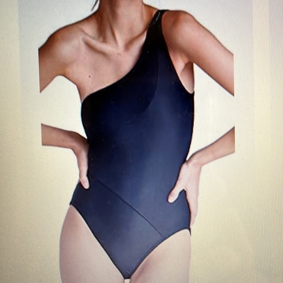 Yummie Black One Piece Swimsuit - Picture 1 of 10
